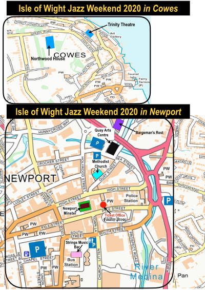 Newport Isle of Wight Map